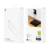 WYEFLOW USB-A to USB-C Charging & Syncing Cable, 3m – Long Phone & Tablet Lead, White