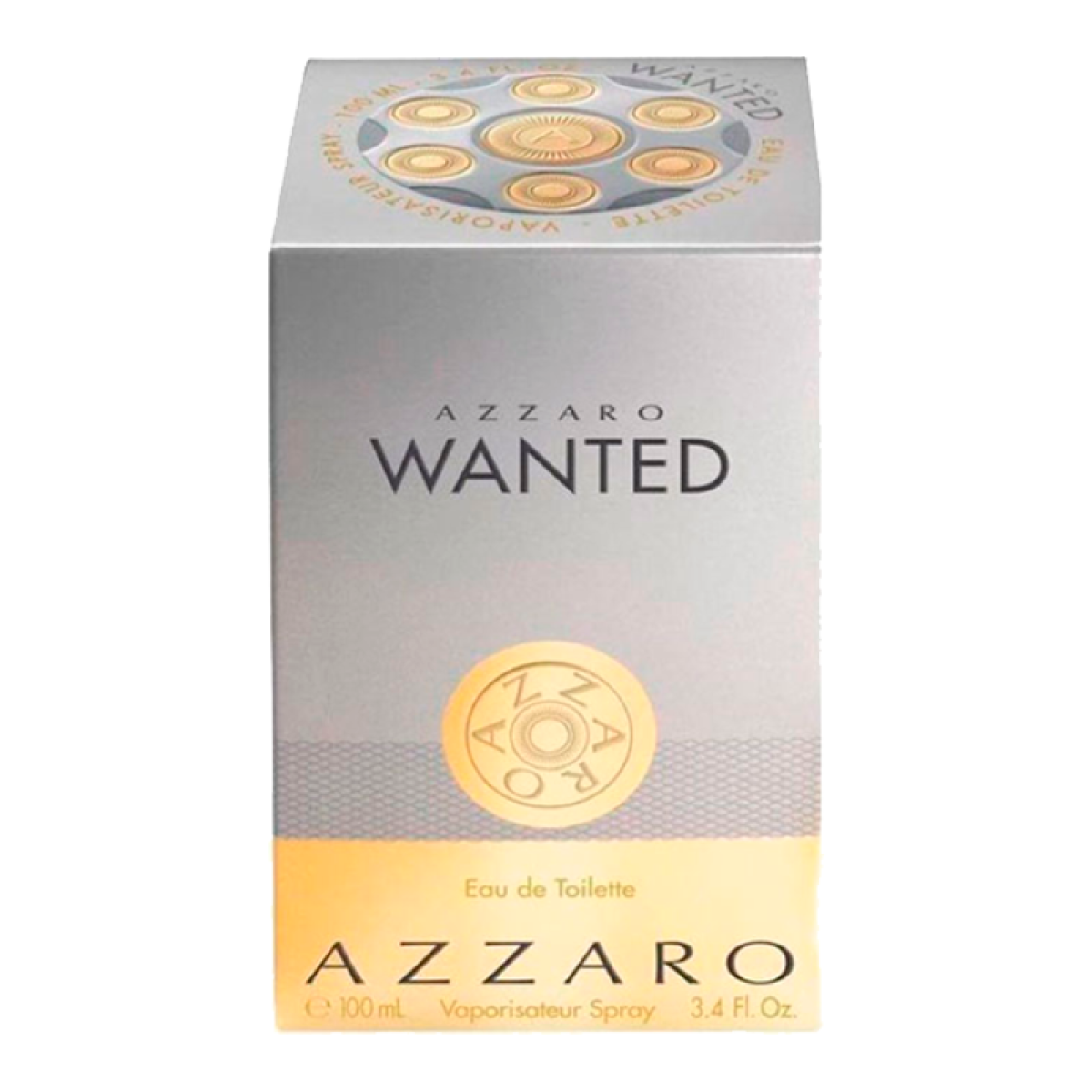 Azzaro Wanted Eau de Toilette Spray 100ml – Fresh & Citrus, Spicy Fragrance for Men