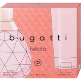 Bugatti Felicita For Women Gift Set – 60ml Eau de Parfum Spray & 100ml Shower Gel, Floral Woody Fragrance