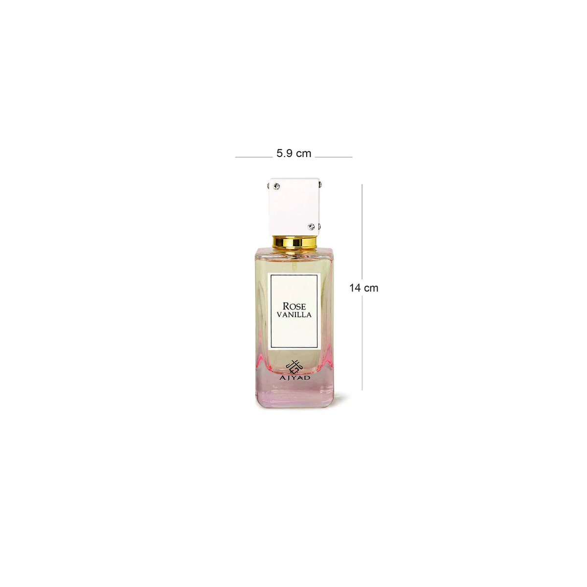 Rose Vanilla Eau de Parfum 100ml – Floral, Gourmand Fragrance for Women