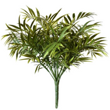Leaf Fire Retardant Artificial Palm Stems, Pack of 6 – Bare Stem Foliage, 40cm