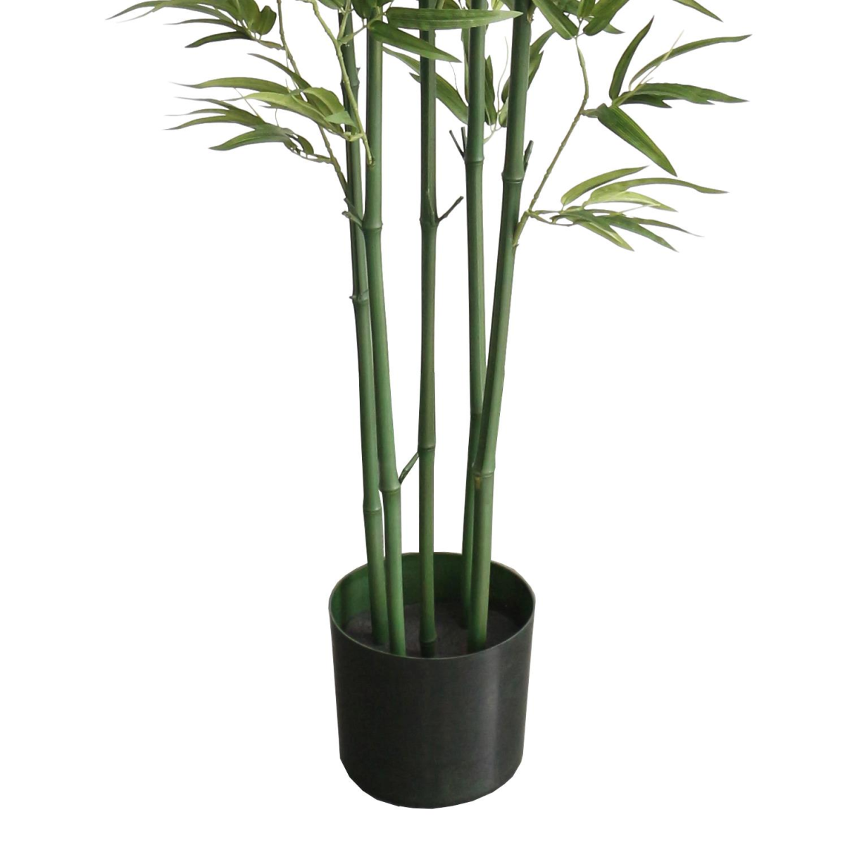 Leaf Artificial Bamboo Plant in Pot with Natural Green Leaves – Tall Indoor Statement Greenery, 180cm