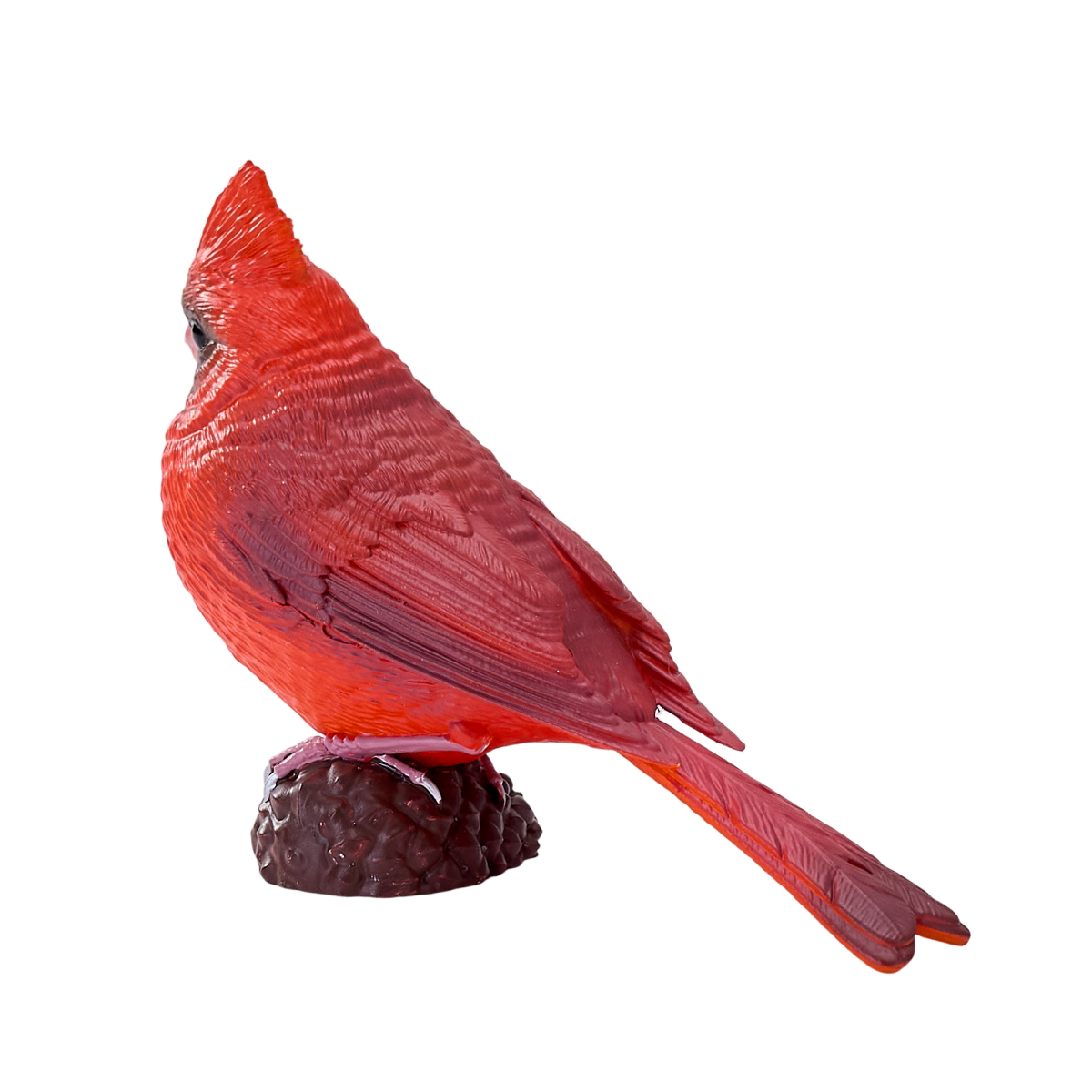 Mojo Red Cardinal Figurine – Hand-Painted Realistic Bird Model