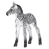 Mojo Fun Zebra Foal Toy Figure – Realistic African Wildlife Model