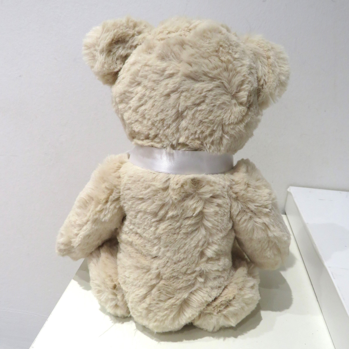 Aye Do Gifts I Love You Teddy Bear with Engraved Stainless Steel Charm – Valentine's Keepsake Gift, 31cm