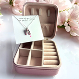 Aye Do Gifts Ballet Shoes Charm Necklace & Jewellery Box Gift Hamper – Dancer Gift for Girls