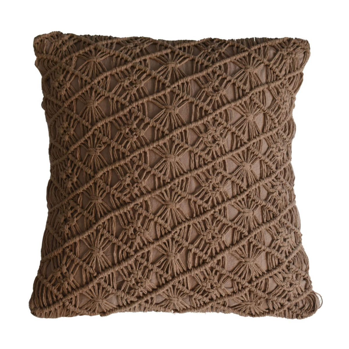 Artisan Furniture Maura Cushions, Set of 2 – Soft Cosy Scatter Cushions for Sofa, Bed or Armchair, Coffee