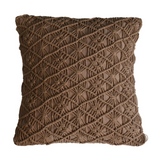 Artisan Furniture Maura Cushions, Set of 2 – Soft Cosy Scatter Cushions for Sofa, Bed or Armchair, Coffee