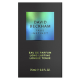 David Beckham True Instinct Eau de Parfum Spray 75ml – Fresh & Citrus, Spicy Fragrance for Men