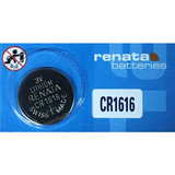 Renata CR1616 Lithium Watch Batteries, Pack of 10 – Coin Cells for Watches