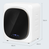 HOMCOM 4kg 800W Compact Vented Tumble Dryer with Deodorise Cycle & Smart Mode – Small Space Laundry Dryer