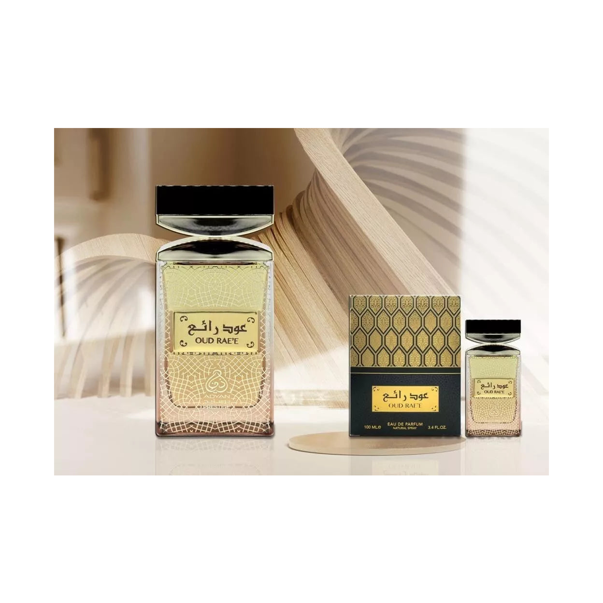 Oudh Rae’e Eau de Parfum 100ml – Oud, Amber & Oriental Fragrance, Unisex