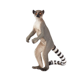 Mojo Ring-Tailed Lemur Figure – Realistic Rainforest Wildlife Toy