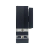 Outdoor Garden Wall Light – Flat Cover, Single Light