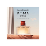 Laura Biagiotti Roma Uomo Eau de Toilette Spray 40ml – Fresh & Citrus, Woody Fragrance for Men