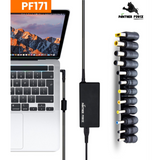 Panther Force 65W Universal Laptop Charger with Smart Tips – Plug and Play, Automatic Voltage Adjustment