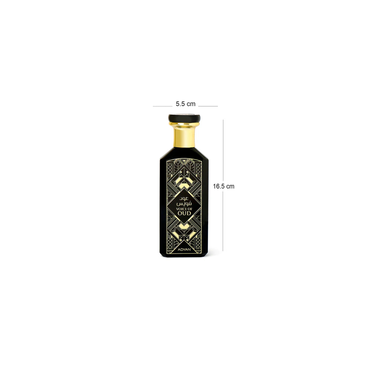 Voice of Oud Badee | Eau de Parfum 100ml – Oud, Amber & Oriental Fragrance, Unisex