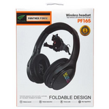 Panther Force PF165 Wireless Bluetooth 5.0 Folding Headphones – 10 Hour Playtime, TF Card Support