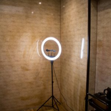 Eclipse Ring Light with Adjustable Tripod Stand and Three Phone Holders – Filming and Content Creation