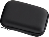 Hard Shell EVA Storage Case for R36S/R35S Retro Game Console – Zipped Organiser for Cables & Earphones, Black