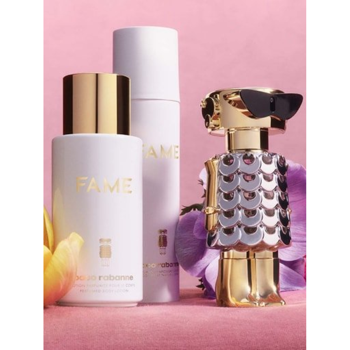 Paco Rabanne Fame Body Lotion 200ml – Lightweight Scented Moisturiser, Mango & Jasmine