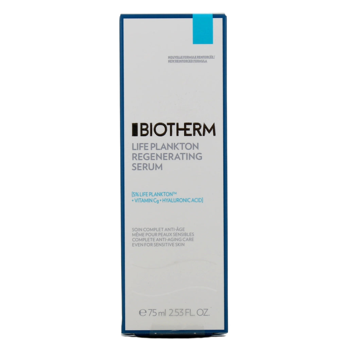Biotherm Life Plankton Elixir Bioserum 75ml – Regenerating Face Serum with Hyaluronic Acid