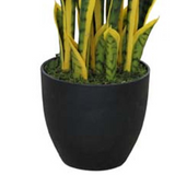 Leaf 70cm Artificial Sansevieria Snake Plant in Pot – Low-Maintenance Greenery for Home & Office
