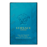 Versace Eros Eau de Toilette Spray 50ml – Woody, Fresh & Citrus Fragrance for Men