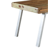 Aspen Large Hand-Crafted Dining Table – Retro-Inspired Family Table for Dining Rooms & Kitchens