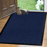Barrier Dirt Trapper Mat with Non-Slip Nitrile Rubber Backing, 120 x 180 cm – Entrance Door Mat, Blue