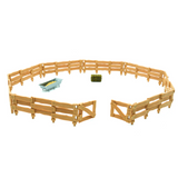 Mojo Western Ranch Cattle Pen Playset – Farm and Horses Accessory