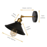 Black Wall Mounted Sconce Light