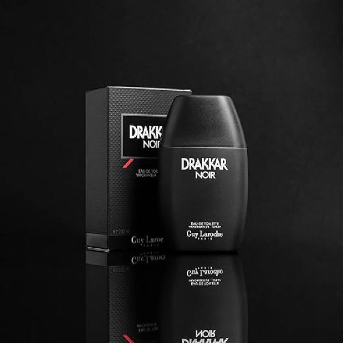 Guy Laroche Drakkar Noir Men Eau de Toilette 200ml – Aromatic, Fresh & Citrus Fragrance for Men