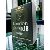 Livfragrance Blend No.18 London Eau de Parfum Oil-Based Leather, Spice & Tobacco Travel Fragrance 15ml – Leather & Tobacco, Oud Fragrance for Men