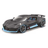 Burago 1:18 Scale Bugatti Divo Diecast Model Car (18-11045) – Collectable Replica, Grey/Blue