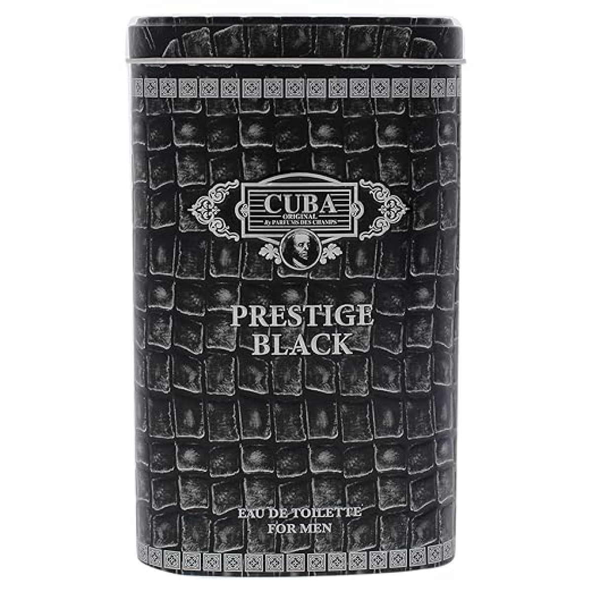Cuba Prestige Black Eau de Toilette Spray 90ml – Fresh & Citrus, Floral Fragrance for Men