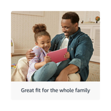 Amazon Fire HD 8 Tablet, 8" HD Display, 3GB RAM, 32GB Storage – Lightweight Entertainment Tablet, Emerald (2024)