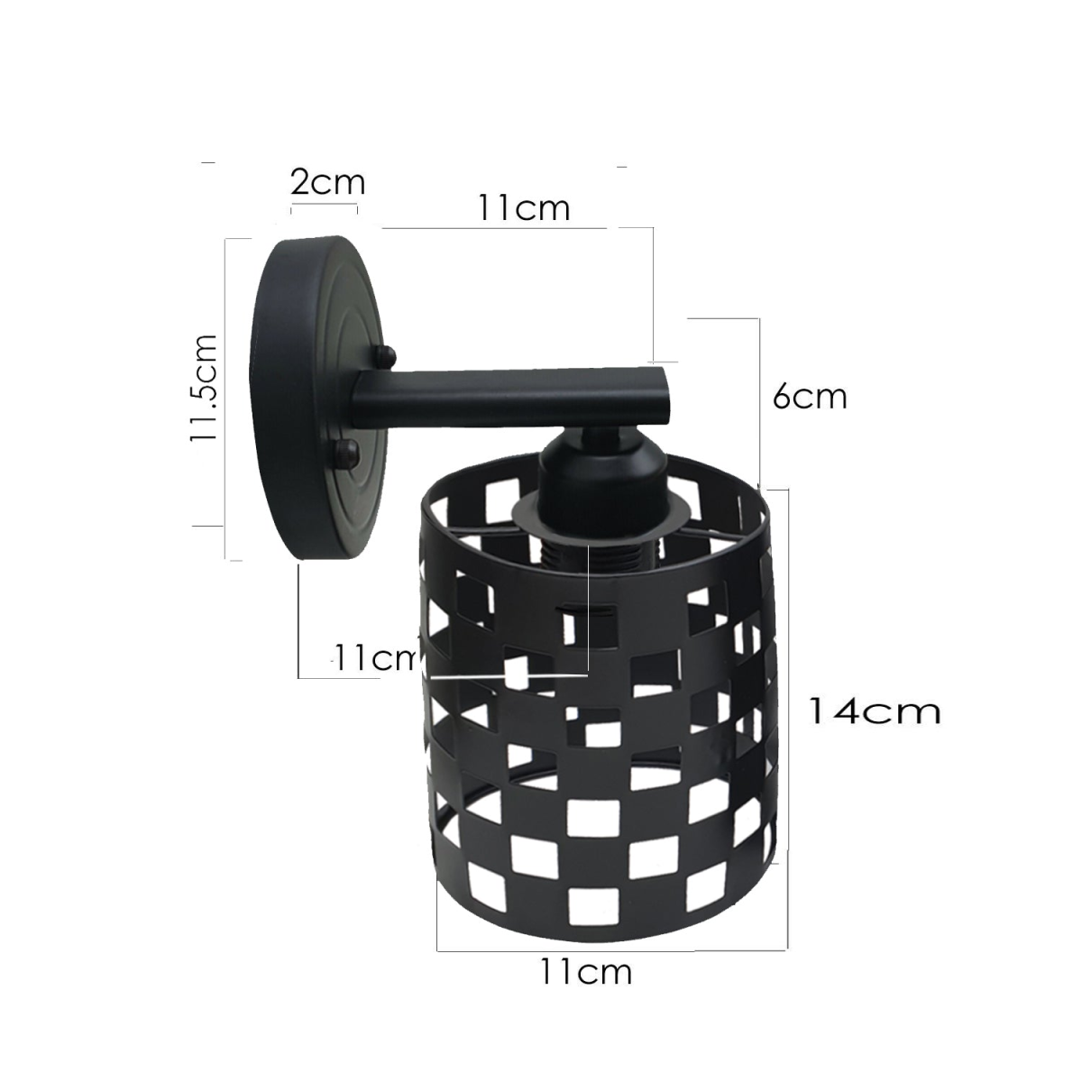 LEDSone Industrial Retro Wall Sconce