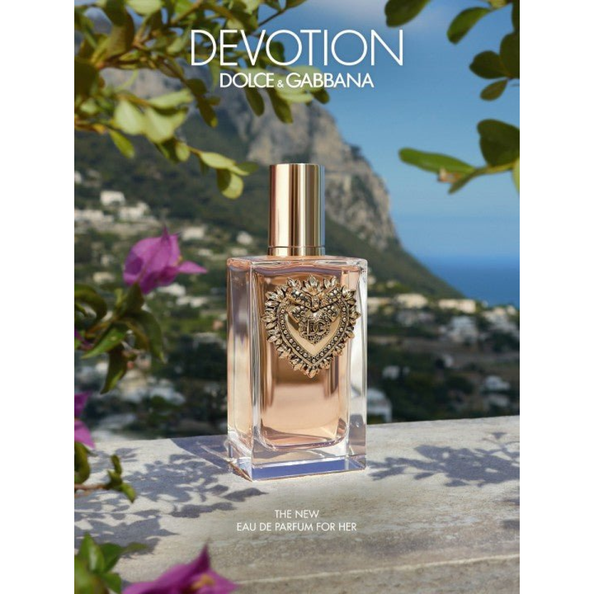 Dolce & Gabbana Devotion Eau de Parfum Spray 100ml – Floral, Fresh & Citrus Fragrance for Women
