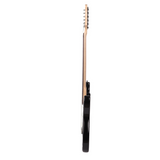 Glarry GST Electric Guitar with Rosewood Fingerboard, Tremolo Bar & Accessories – 22 Frets, Black & White