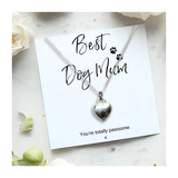 Aye Do Gifts Best Dog Mum Mini Gift Hamper with Silver Heart Necklace