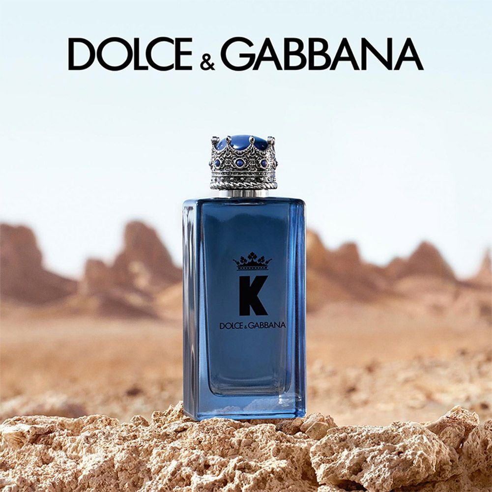 Dolce & Gabbana K Intense Eau de Parfum Spray 100ml – Fresh & Citrus, Aromatic Fragrance for Men
