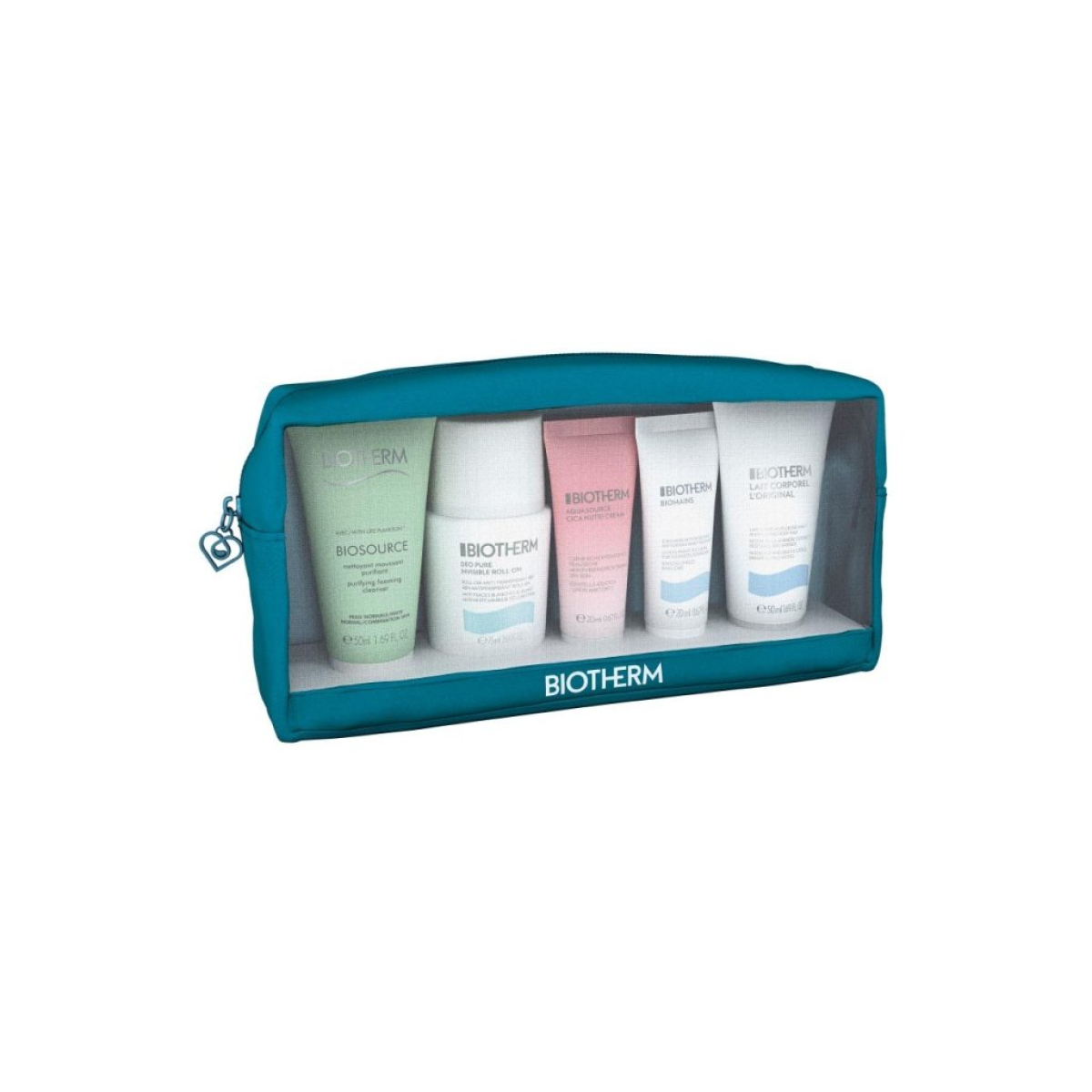 Biotherm Aquasource Skincare Set with Cleanser, Body Lotion, Hand Cream, Nutri Cream & Deodorant – Women's Gift Set