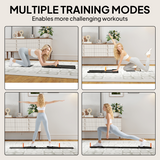 SPORTNOW Push Up Boards Set of 2 with Glide Rail – Portable Home Gym Press Up Boards, Black