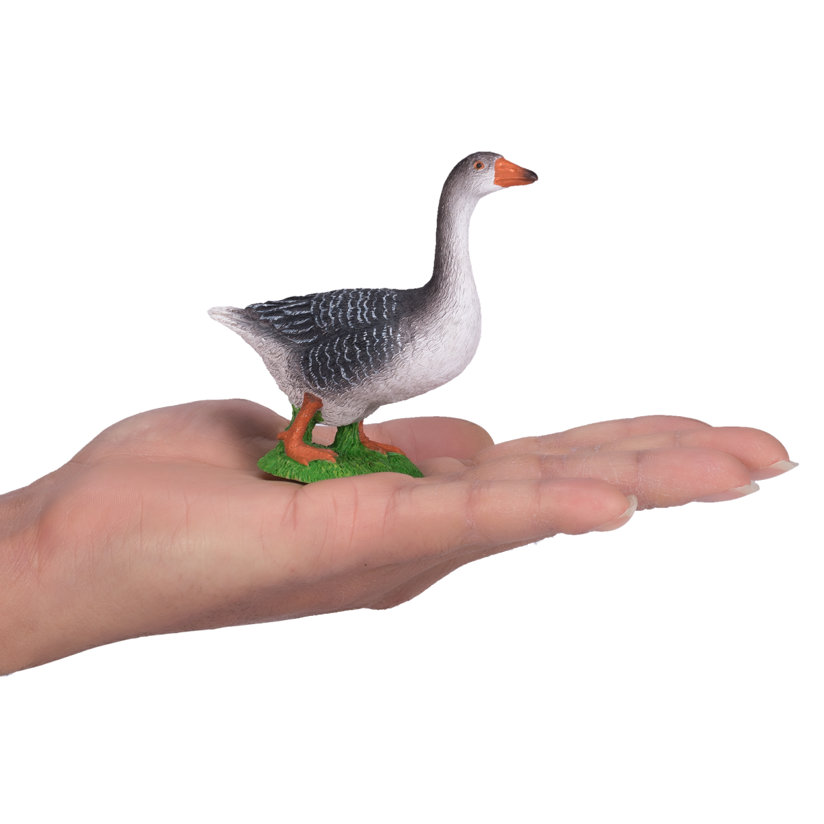 Mojo Goose Figure – Realistic Farmyard Bird Toy