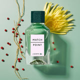 Lacoste Match Point Eau de Toilette Spray 50ml – Fresh & Citrus, Woody Fragrance for Men