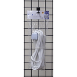 Eagle 4 Gang Extension Lead, 5 Metre 13A – UK Extension Socket for Home or Office, White