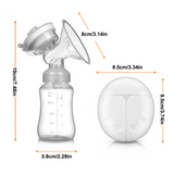 Automatic Double Electric Breast Pump with Lid & Nipple Kit – 2 Modes, 4 Suction Levels, USB Powered