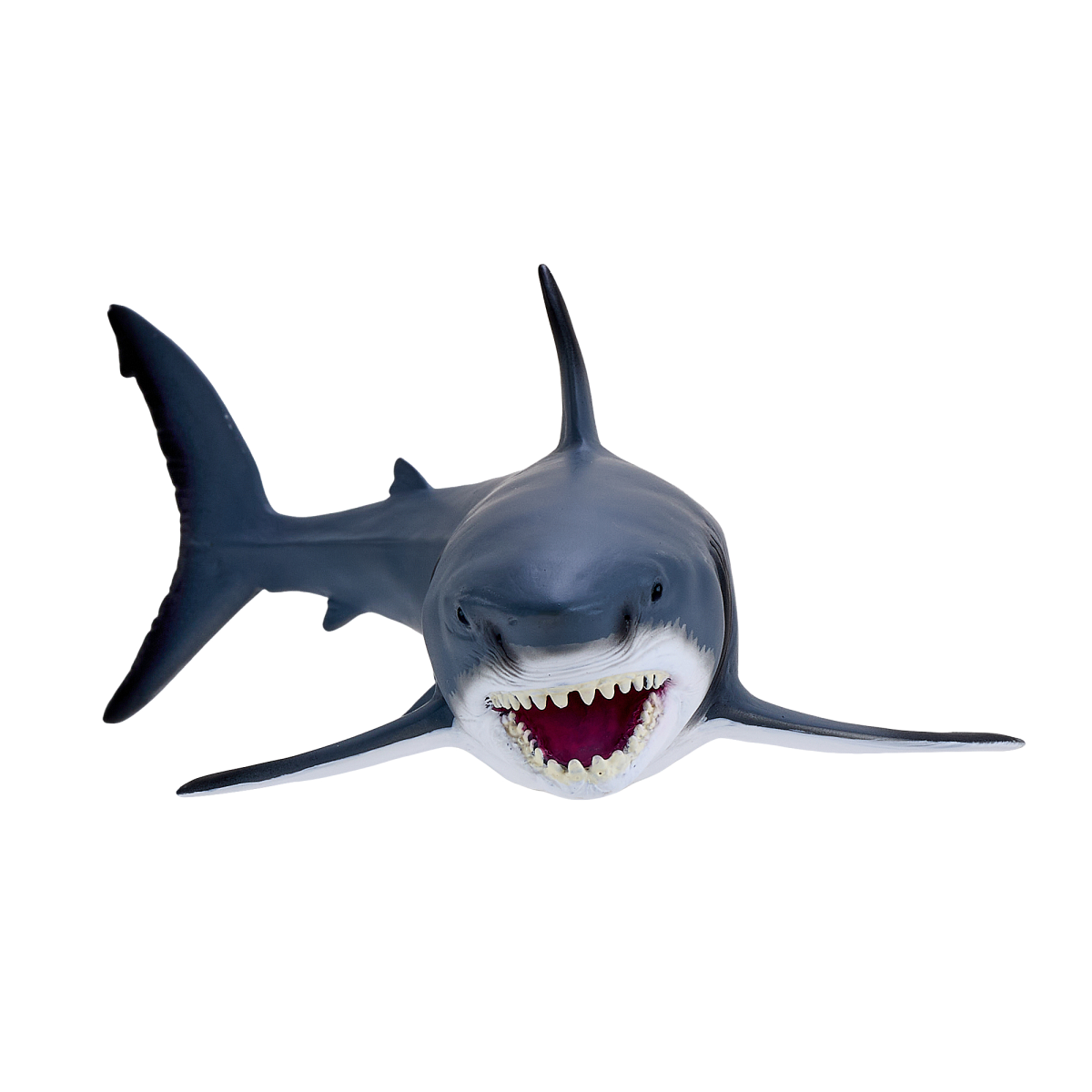 Mojo Great White Shark Figure – Hand-Painted Realistic Ocean Toy