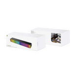 WYEWAVE Portable Bluetooth Speaker with RGB Lighting, Deep Bass & Hands-Free Calling, Black